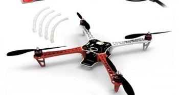DJI F450 - E300 Propulsion System + F550 Landing Gear +Naza-M V2 & GPS Combo